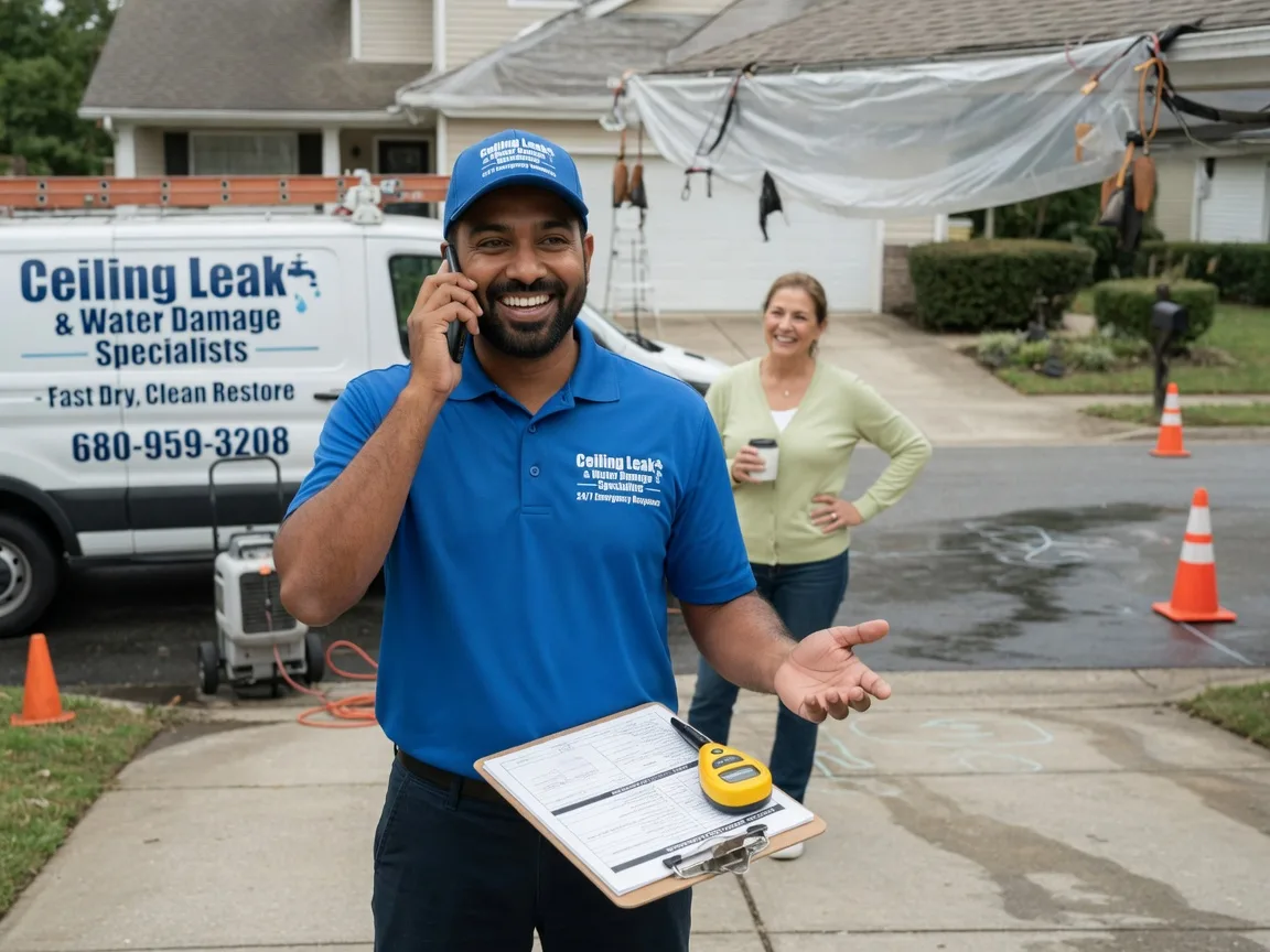 Ceiling Leak Cleanup Seagrove, NC FAQs